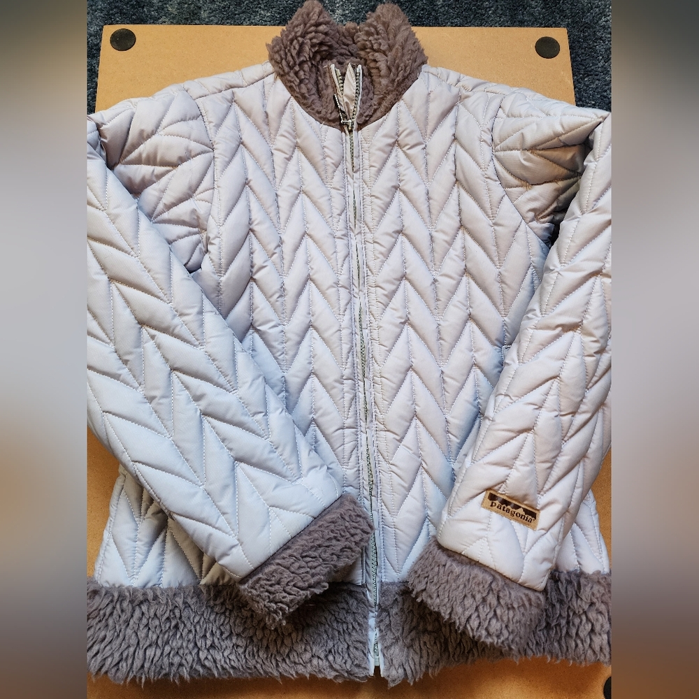 Vintage Patagonia Quilted Bomber Puffy Jacket